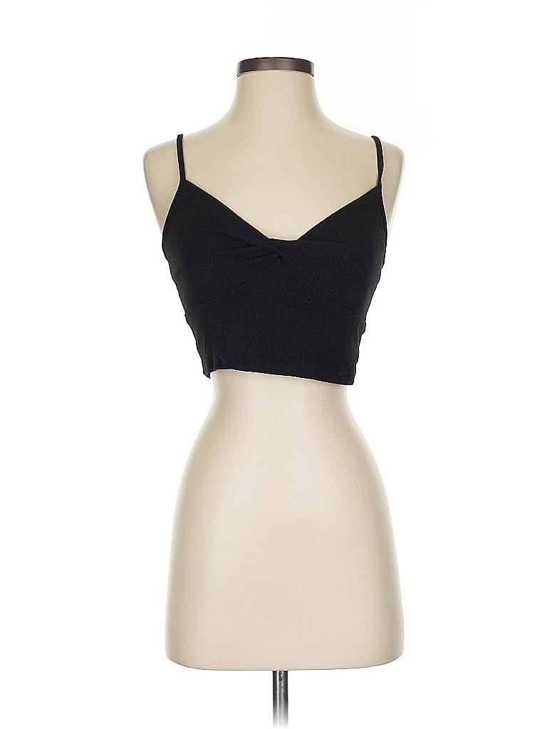 Pre-owned Shein Tank Top Black Strapless Neckline Tops