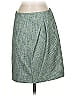 STRENESSE Chevron-herringbone Green Formal Skirt Size 2 - photo 1