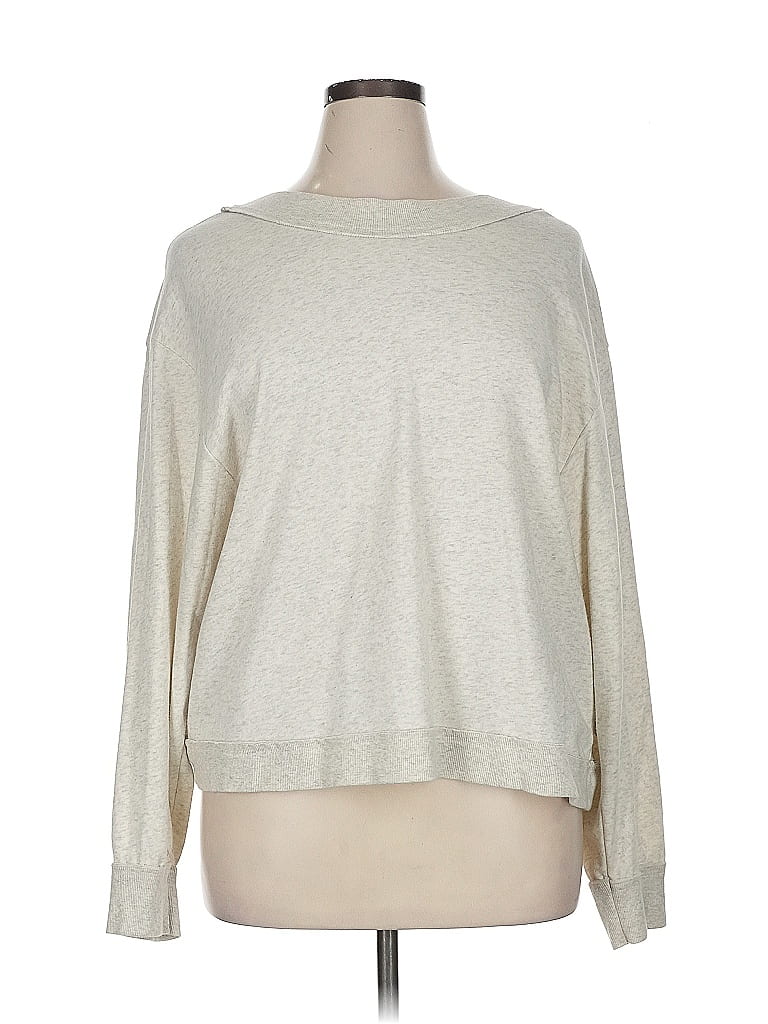 Urban Outfitters Silver Ivory Pullover Sweater Size XL - photo 1