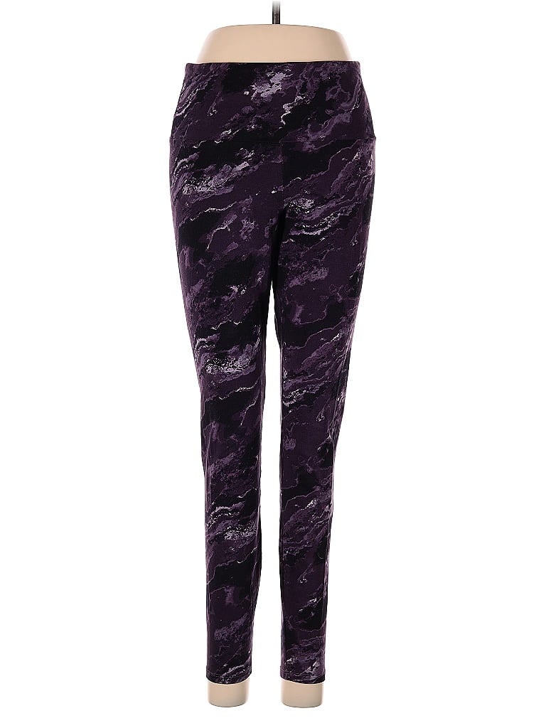 Pre-owned No Boundaries Active Pants In Purple