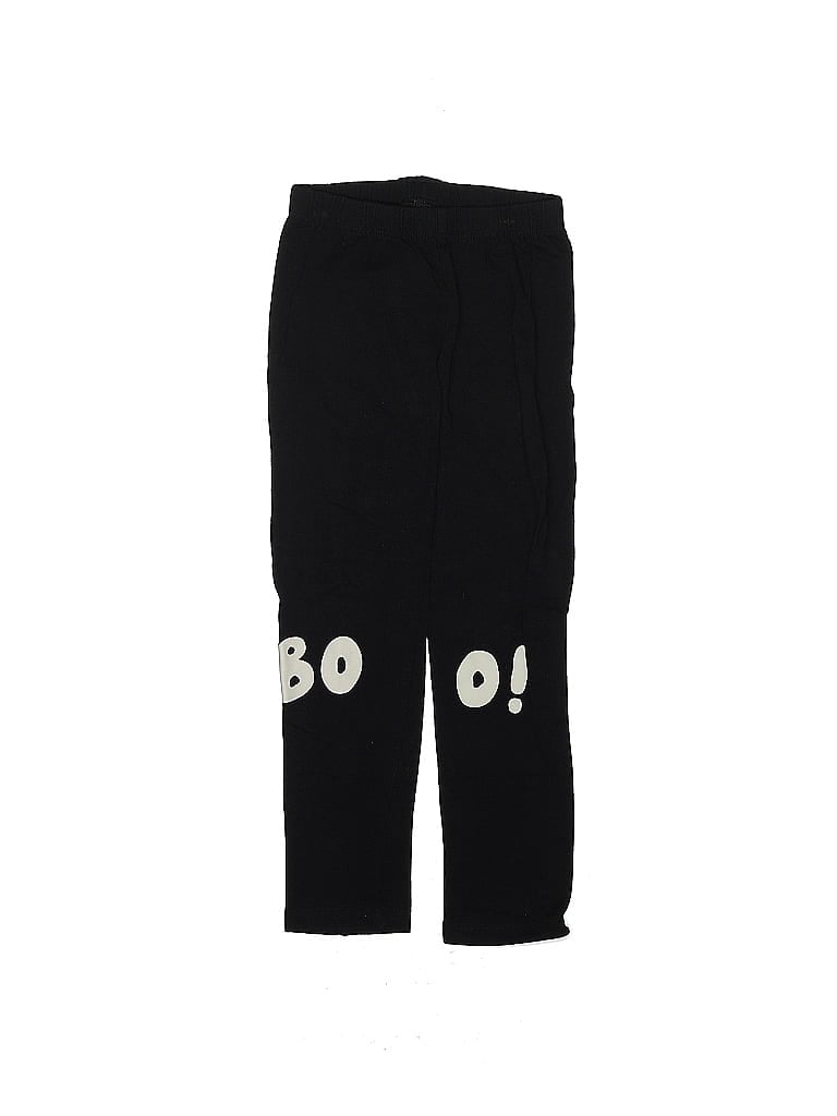 Baby Gap 100% Cotton Graphic Black Casual Pants Size 5T - photo 1
