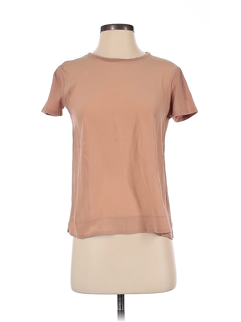 Pre-owned Sportmax Code Short Sleeve T-shirt In Brown