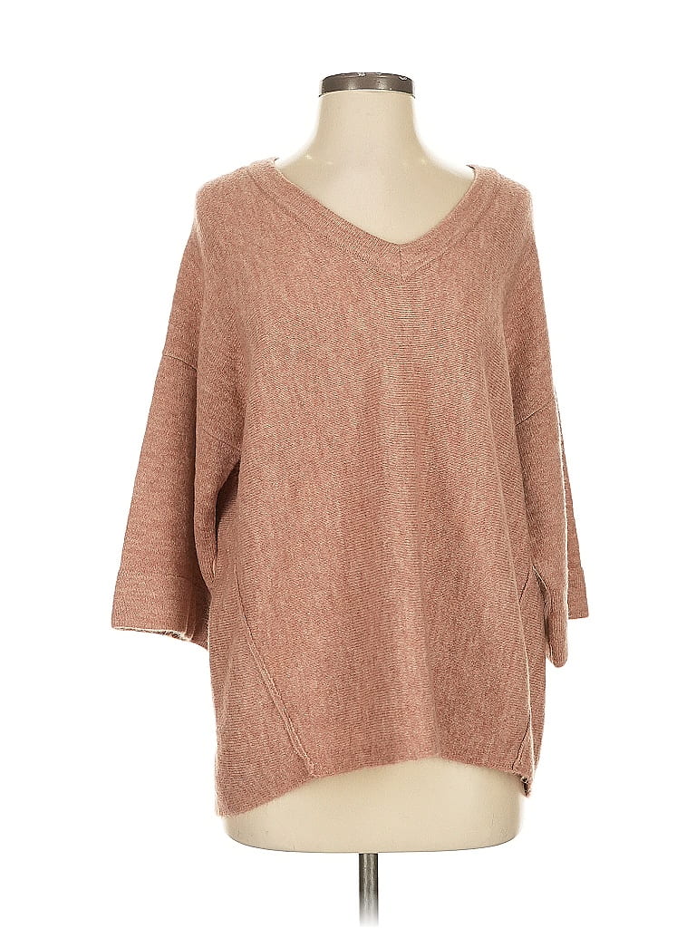Ann Taylor LOFT Outlet 100% Acrylic Brown Pullover Sweater Size S - photo 1
