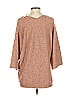 Ann Taylor LOFT Outlet 100% Acrylic Brown Pullover Sweater Size S - photo 2