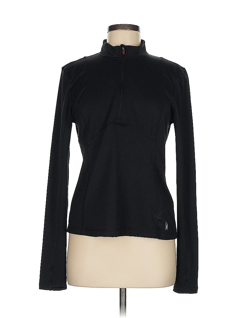 Spyder Black Long Sleeve T-Shirt Size M - photo 1