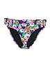 Assorted Brands Floral Purple Swimsuit Bottoms Size 14 - photo 1