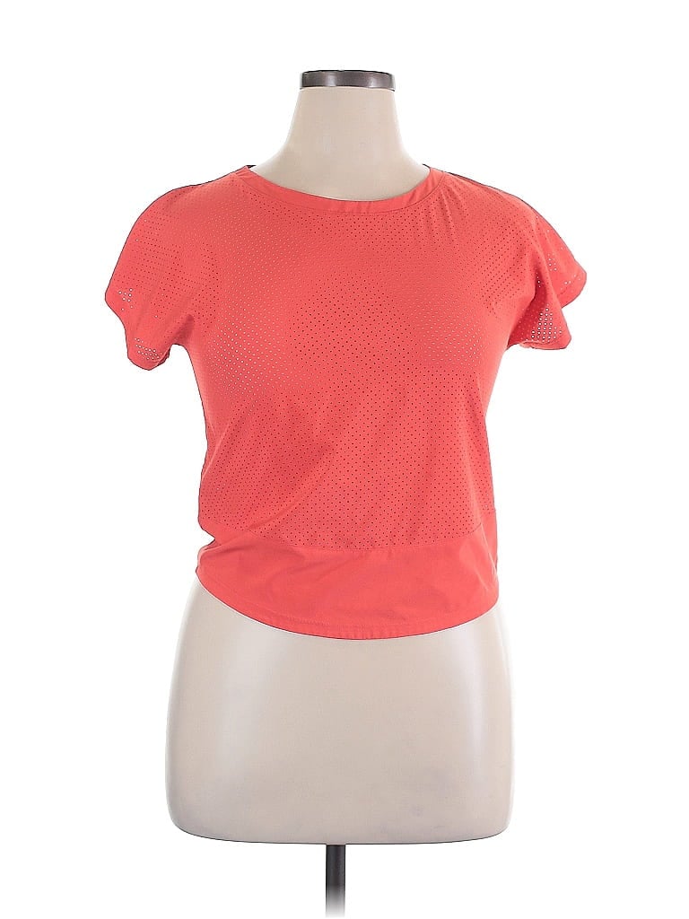 Click to view more detailed imagery on our partner's website Pre-owned Zella Short Sleeve T-shirt In Orange
