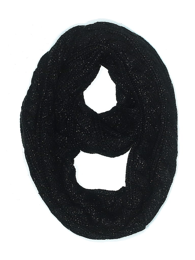 Pre-owned New York And Company Scarf In Black