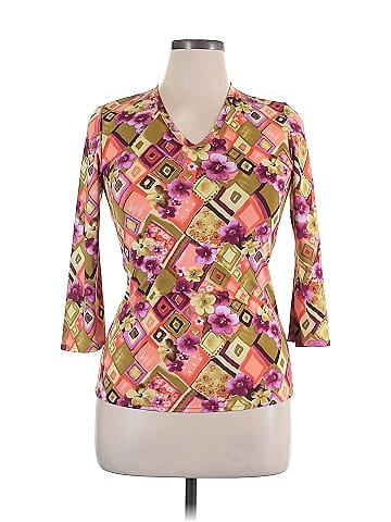 Pyramide 3/4 Sleeve Blouse (view 1)
