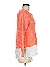 Westbound Color Block Orange Pullover Sweater Size M - photo 4