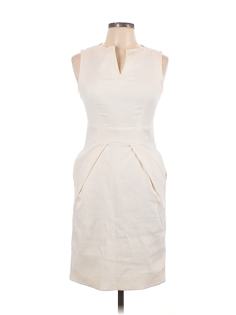 Piazza Sempione Ivory Casual Dress Size EU (IT) 42 / US 6 - photo 1