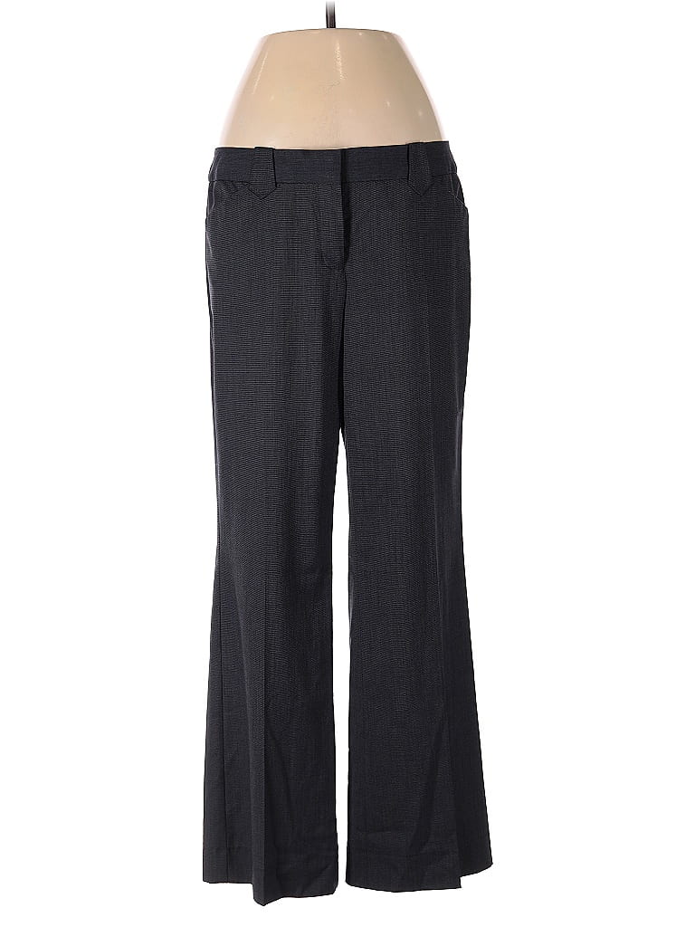 Express Design Studio Chevron-herringbone Gray Dress Pants Size 4 - photo 1