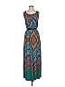 En Focus Studio Paisley Teal Casual Dress Size 4 - photo 1