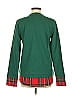 Potpourri Designs 100% Cotton Argyle Green Pullover Sweater Size M - photo 2