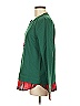 Potpourri Designs 100% Cotton Argyle Green Pullover Sweater Size M - photo 5