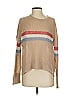 Sundry Color Block Tan Wool Sweater Size M - photo 1