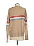 Sundry Color Block Tan Wool Sweater Size M - photo 2