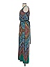 En Focus Studio Paisley Teal Casual Dress Size 4 - photo 5