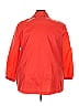 Woman Within 100% Nylon Orange Raincoat Size 26 - photo 2