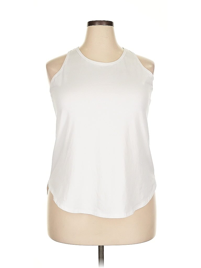 Pre-owned All In Motion Sleeveless T-shirt In White