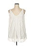 Rip Curl White Sleeveless Blouse Size XL - photo 1
