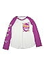 Justice Purple Long Sleeve T-Shirt Size S (big kids) - photo 1