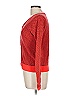 August Silk 100% Silk Red Silk Cardigan Size L - photo 5