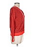 August Silk 100% Silk Red Silk Cardigan Size L - photo 4