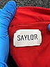 Saylor Red 3/4 Sleeve Blouse Size S - photo 6