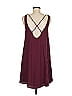 WAYF Solid Burgundy Casual Dress Size M - photo 2