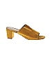 Saks Fifth Avenue Yellow Mule/Clog Size 8 - photo 1