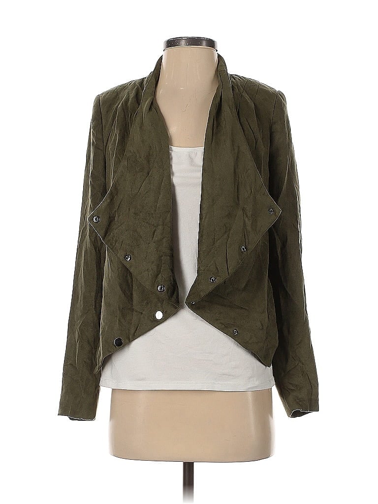 Vero Moda Solid Green Jacket Size S - photo 1