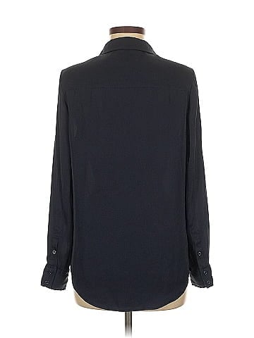 Quince Long Sleeve Silk Top (view 2)