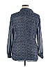 Violet & Claire Blue Long Sleeve Blouse Size XL - photo 2