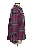 Life Is Good Plaid Burgundy Long Sleeve Button-Down Shirt Size M - photo 4
