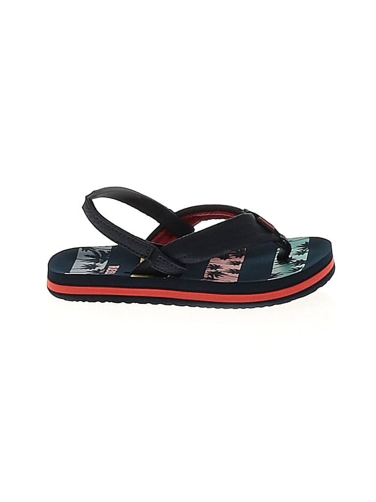 Reef Black Blue Sandals Size 7 - photo 1