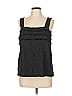 Ann Taylor LOFT Outlet Black Sleeveless Top Size L - photo 1