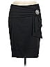 Classiques Entier Solid Black Formal Skirt Size 6 - photo 1