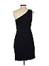 David Meister 100% Cotton Solid Black Cocktail Dress Size 2 - photo 2