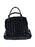 Bottega Veneta 100% Leather Chevron-herringbone Solid Black Intrecciato Leather Satchel One size - photo 1
