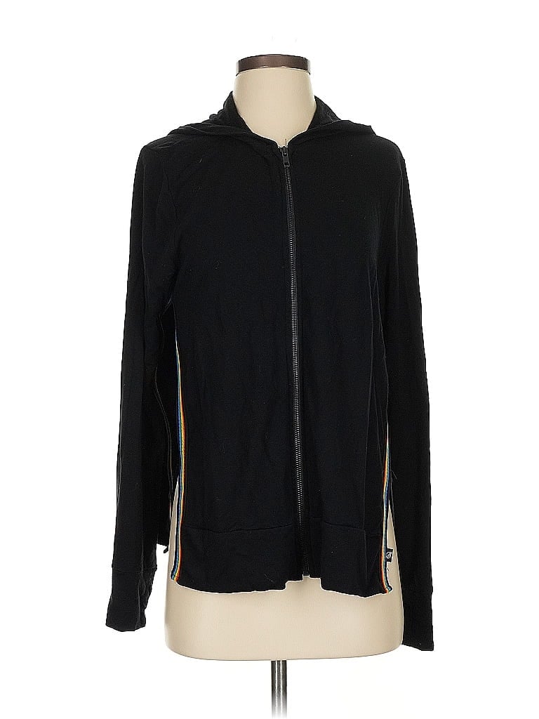 Terez Black Zip Up Hoodie Size S - photo 1