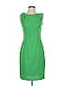 David Meister 100% Polyester Solid Green Cocktail Dress Size 2 - photo 1