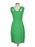 David Meister 100% Polyester Solid Green Cocktail Dress Size 2 - photo 2