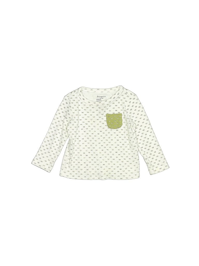 First Impressions Polka Dots Ivory 3/4 Sleeve T-Shirt 9-12 MO / 12 MO - photo 1
