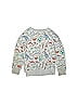 Jumping Beans Print Silver Pullover Sweater Size 7 (big kids) - photo 1