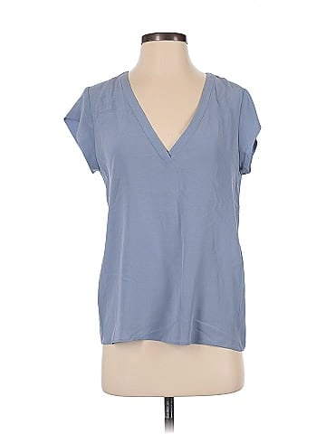 Joie Short Sleeve Silk Top (view 1)