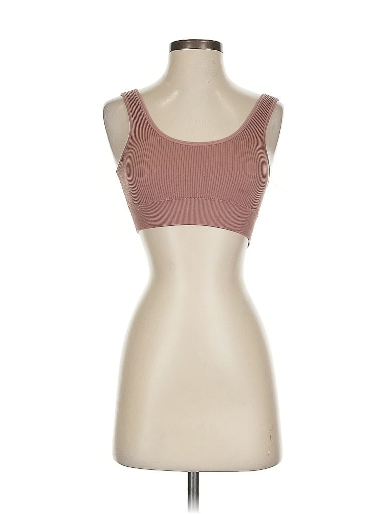 Pre-owned Aerie Sports Bra In Brown