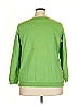Avenue 100% Cotton Green Pullover Sweater Size 18 - photo 2
