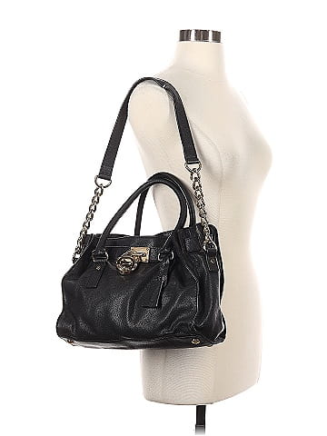 MICHAEL Michael Kors Leather Satchel (view 2)