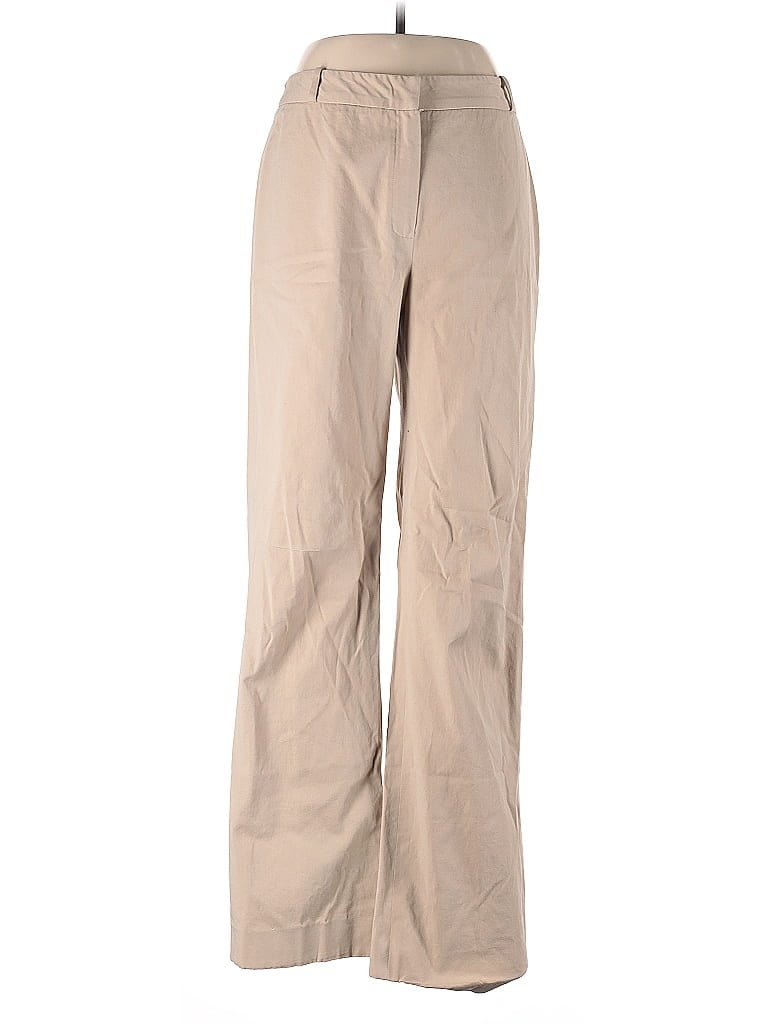 Pre-owned Antonio Melani Khaki Pant In Brown